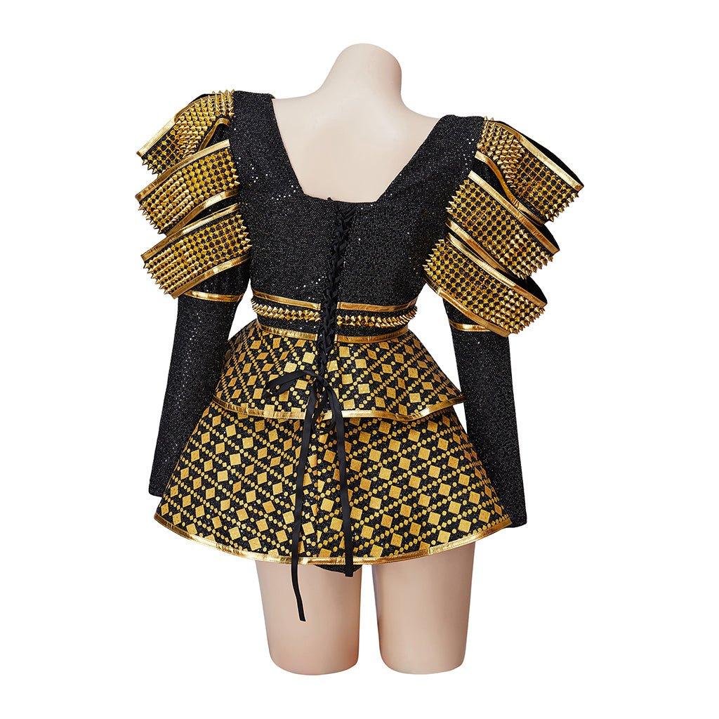 Costume Catherine d'Aragon | Robe Cosplay Six The Musical | Tenue de Théâtre Broadway pour Femmes