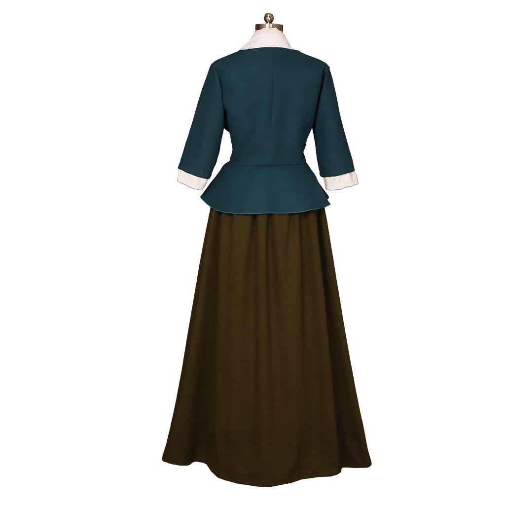 Robe Cosplay Claire Fraser Outlander | Costume Colonial Écossais