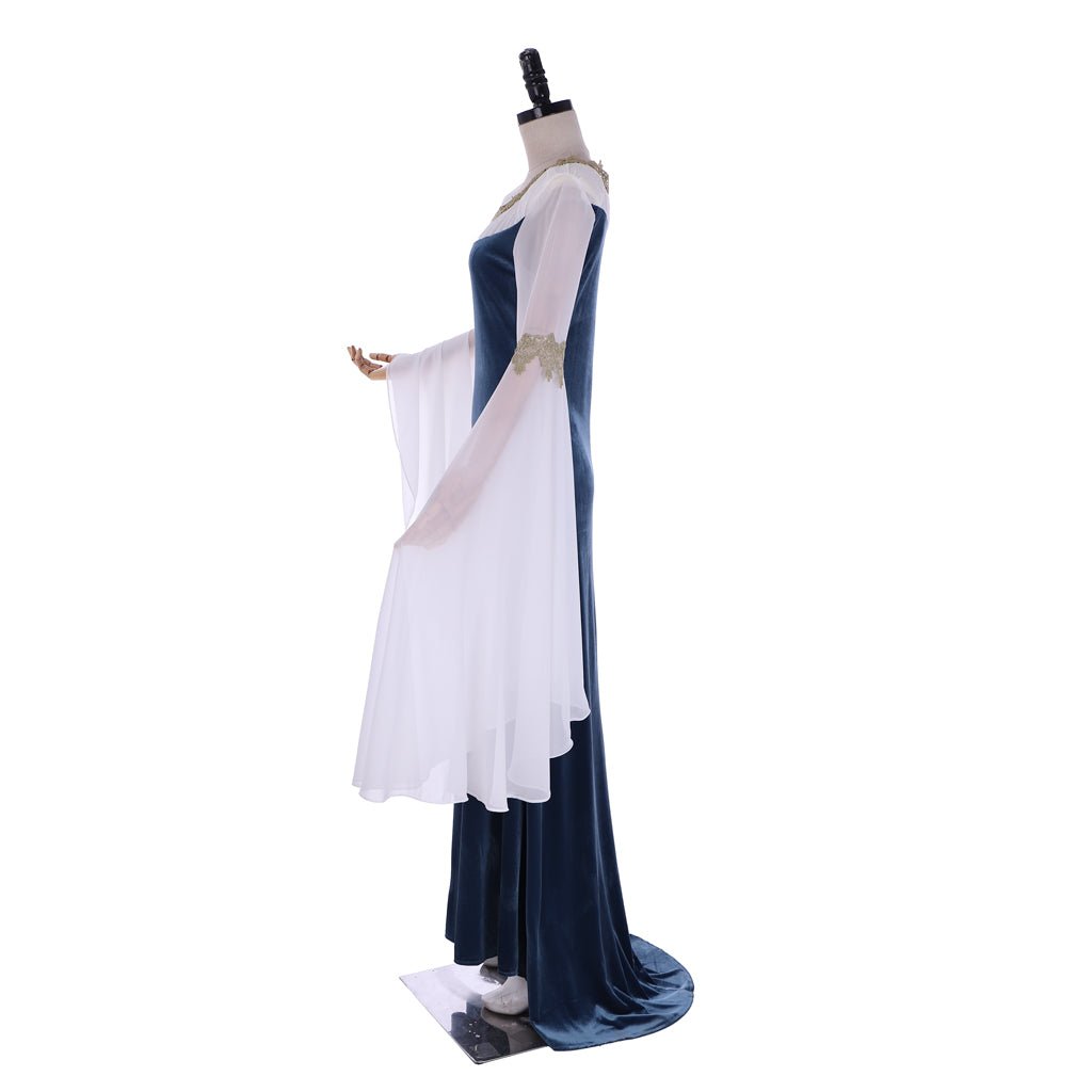 Costume Cosplay Reine Vampire Médiévale Robe Gothique pour Femmes