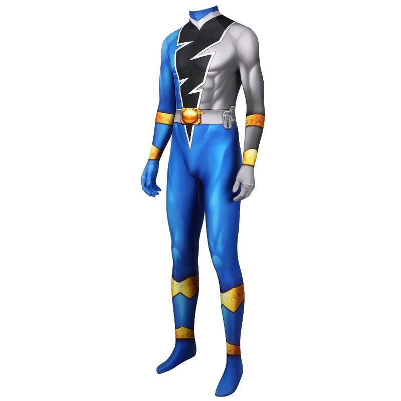 Combinaison Cosplay Soldat Bleu de Kishiryu Sentai Ryusoulger - Costume Zentai