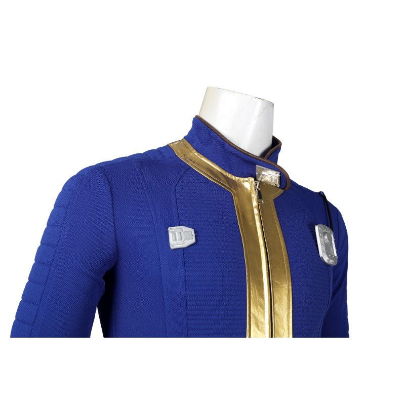 Costume Cosplay Fallout Vault 75 Combinaison avec Accessoires Armure pour Halloween