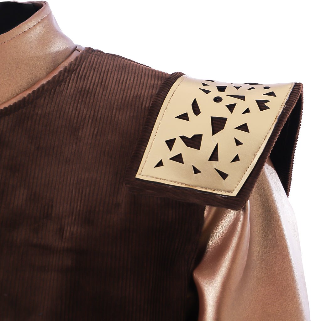 Costume Cosplay Roi Robert Baratheon Médiéval avec Couronne pour Halloween et Carnaval