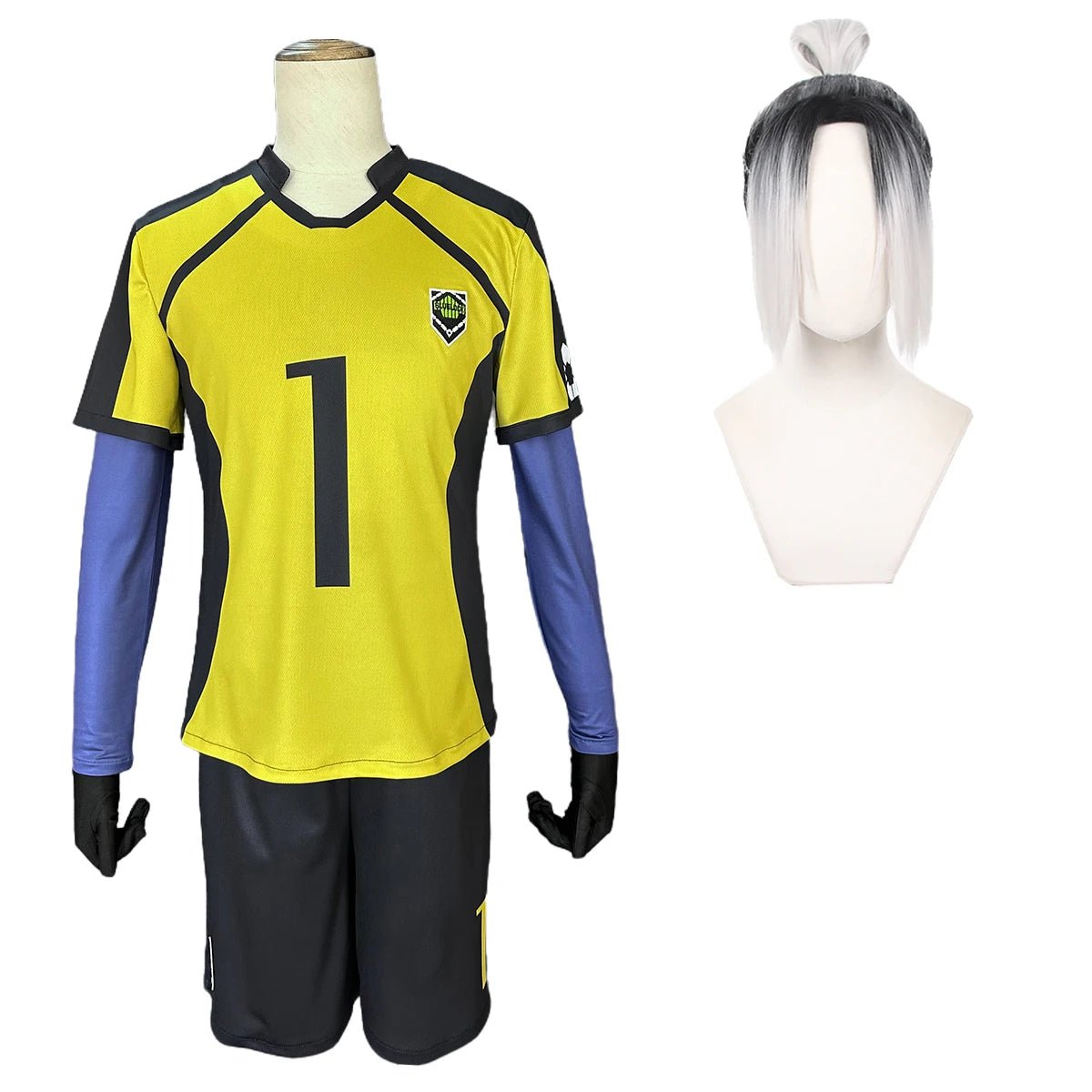 Perruque Cosplay Anime Blue Lock pour Isagi, Bachira, Chigiri, Nagi et plus