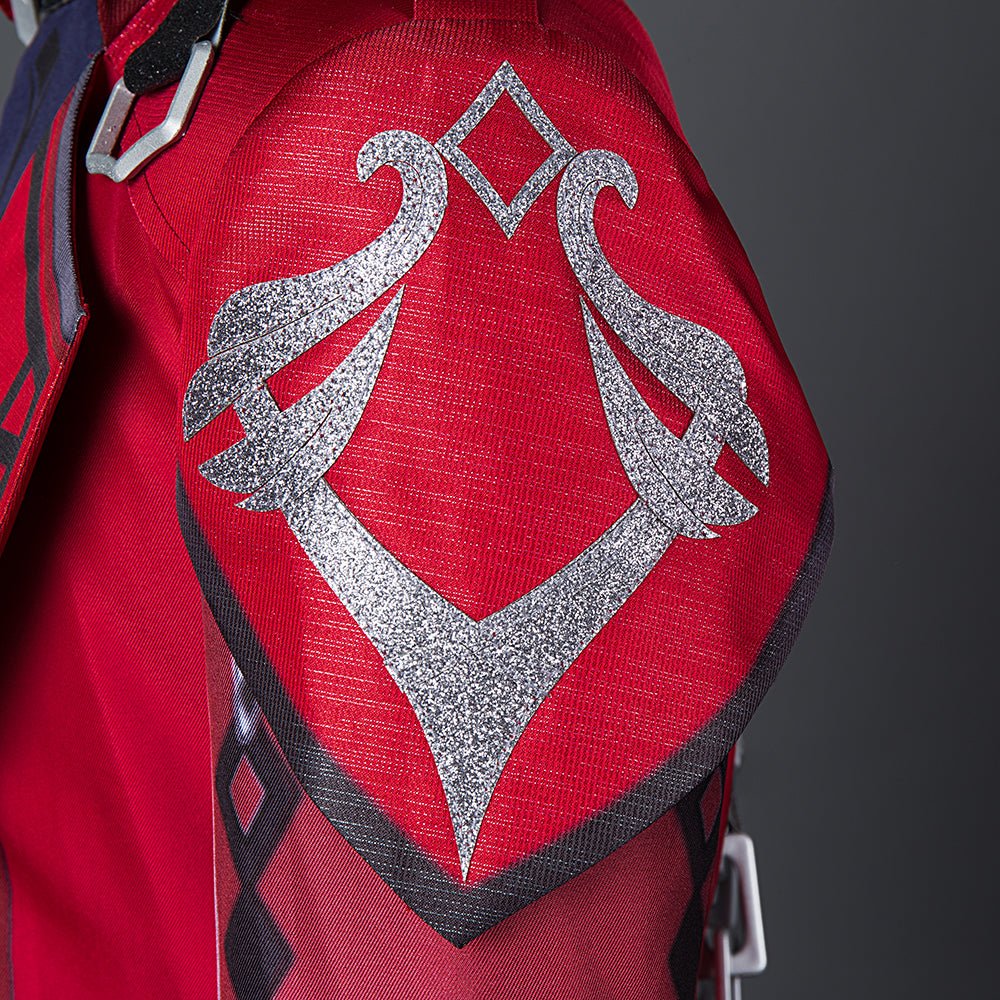 Plongez dans la nuit avec le costume cosplay Diluc Soirée Cramoisie - Genshin Impact