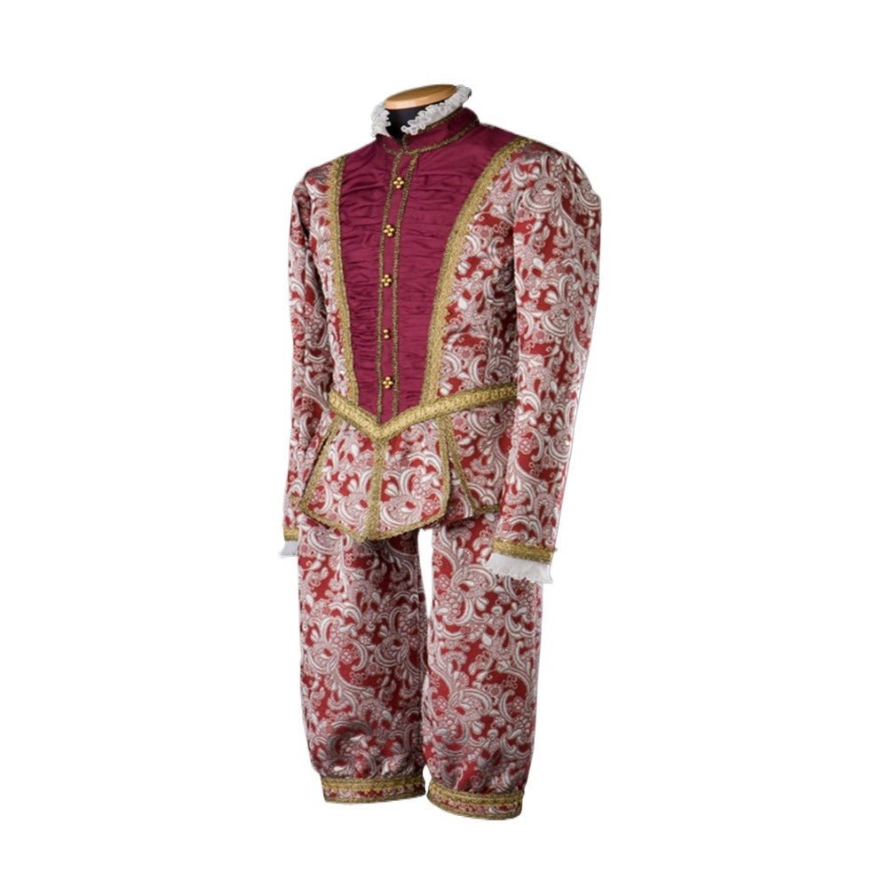 Costume de Cour du Roi Henri VIII Tudor - Costume Noble Renaissance Prince | Tenue Médiévale du 18ème Siècle par L'AniMirage