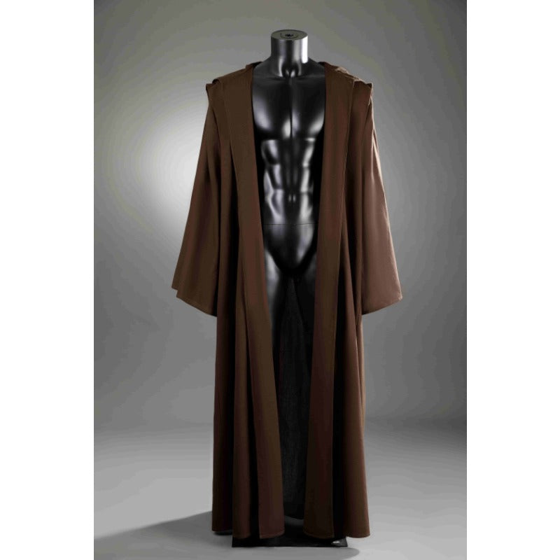 Costume Cosplay Obi-Wan Kenobi Ensemble Complet Robe Cape pour Halloween Fans Star Wars