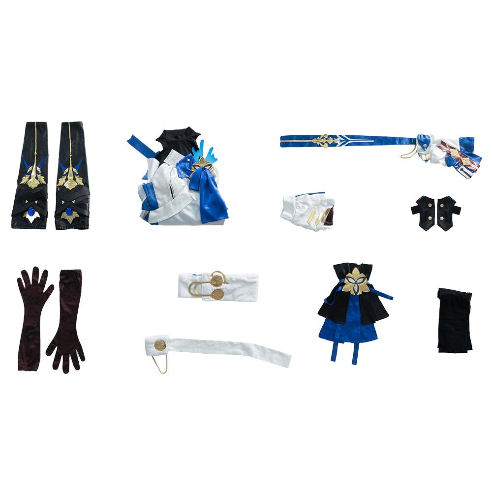 Costume Cosplay Bronya Honkai: Star Rail Premium - Tenue Inspirée du Jeu pour Femmes