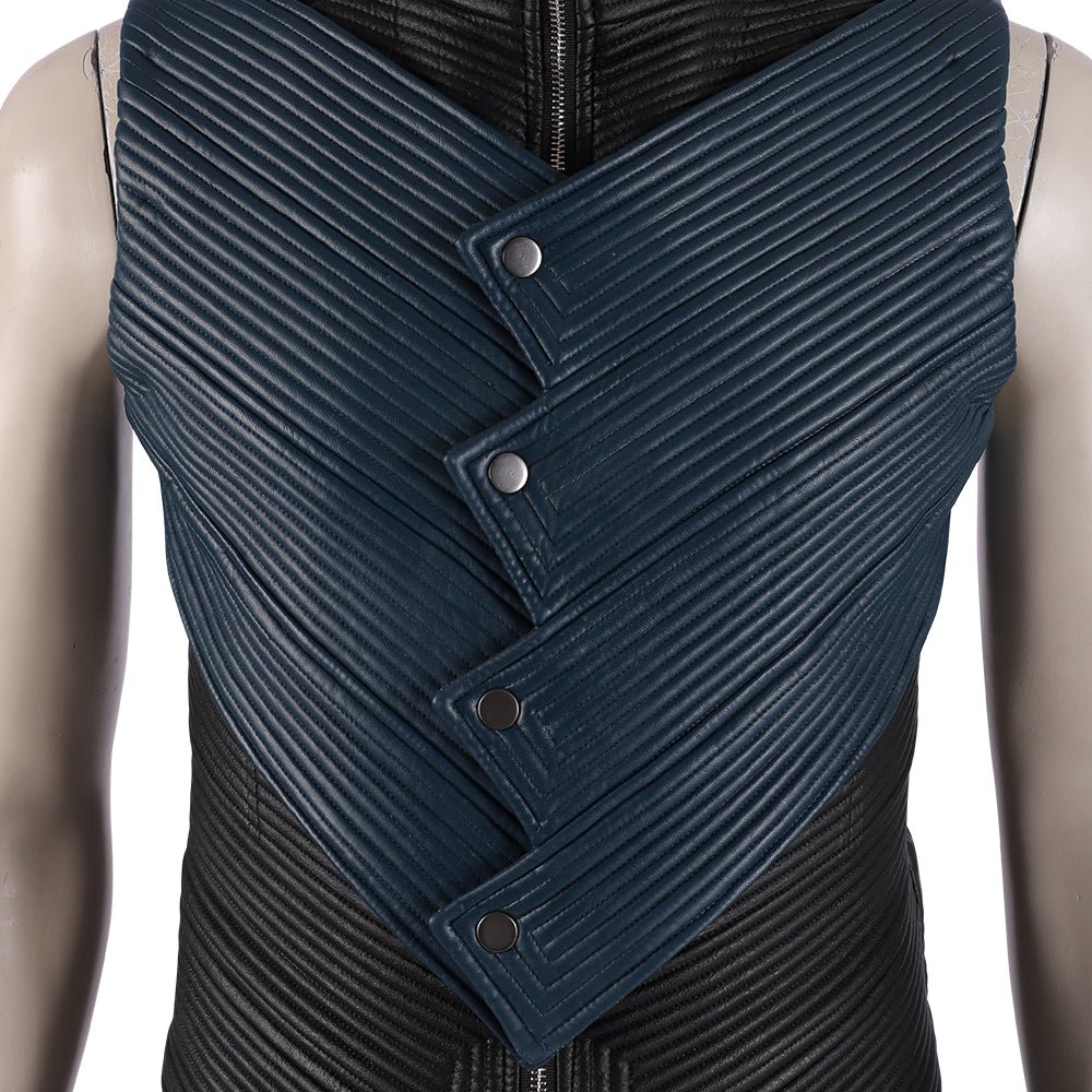 Costume Cosplay Vergil Devil May Cry 5 - Tenue de Jeu de Haute Qualité