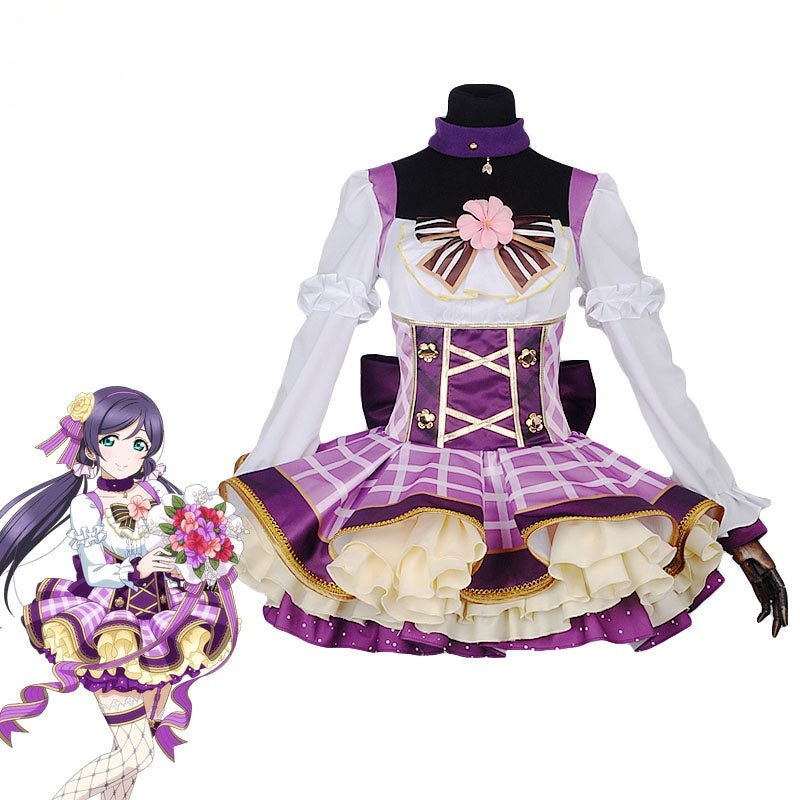 Costume Cosplay Lovelive Bouquet de Fleurs Yazawa Nico Nozomi Tojo Eli Rin Sonoda Umi Kotori Maki