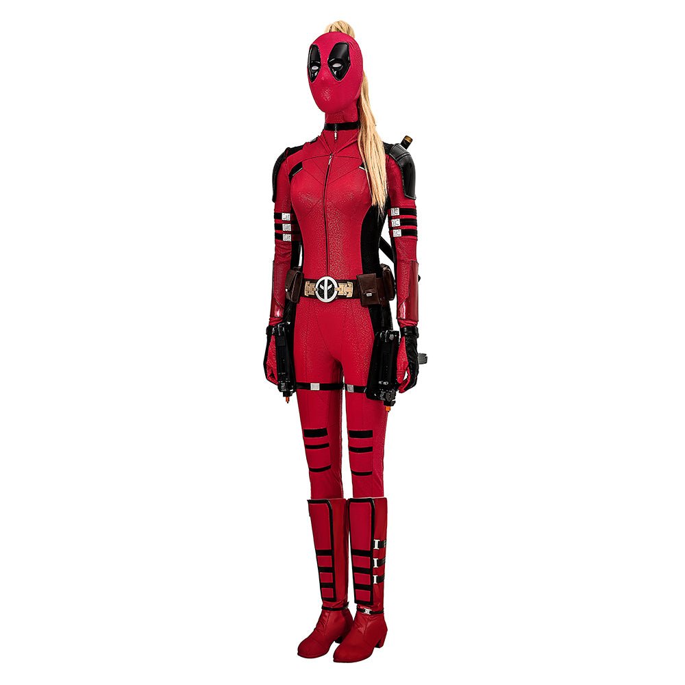 Costume Cosplay Lady Deadpool - Deadpool 3 pour Fans de Films