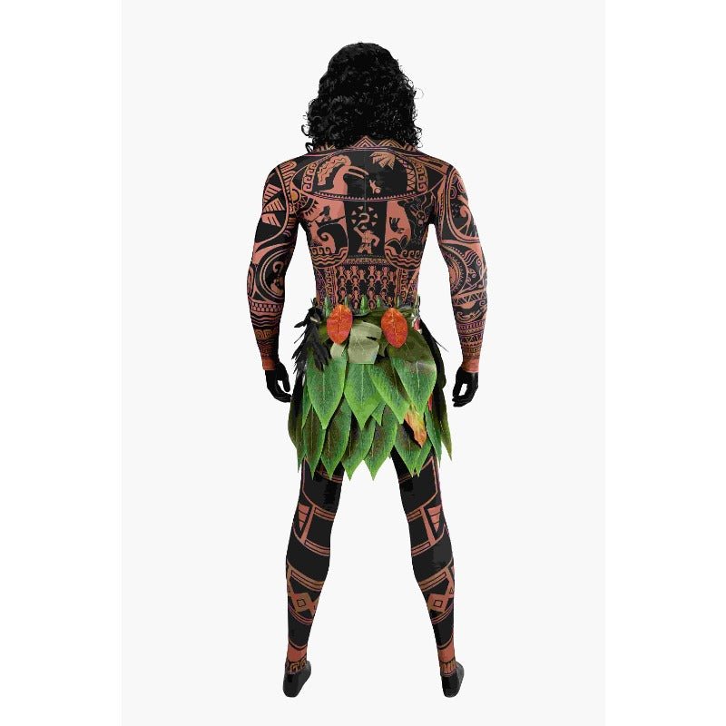 Costume Cosplay Maui de Moana pour Adultes – Idéal pour Halloween et Fêtes