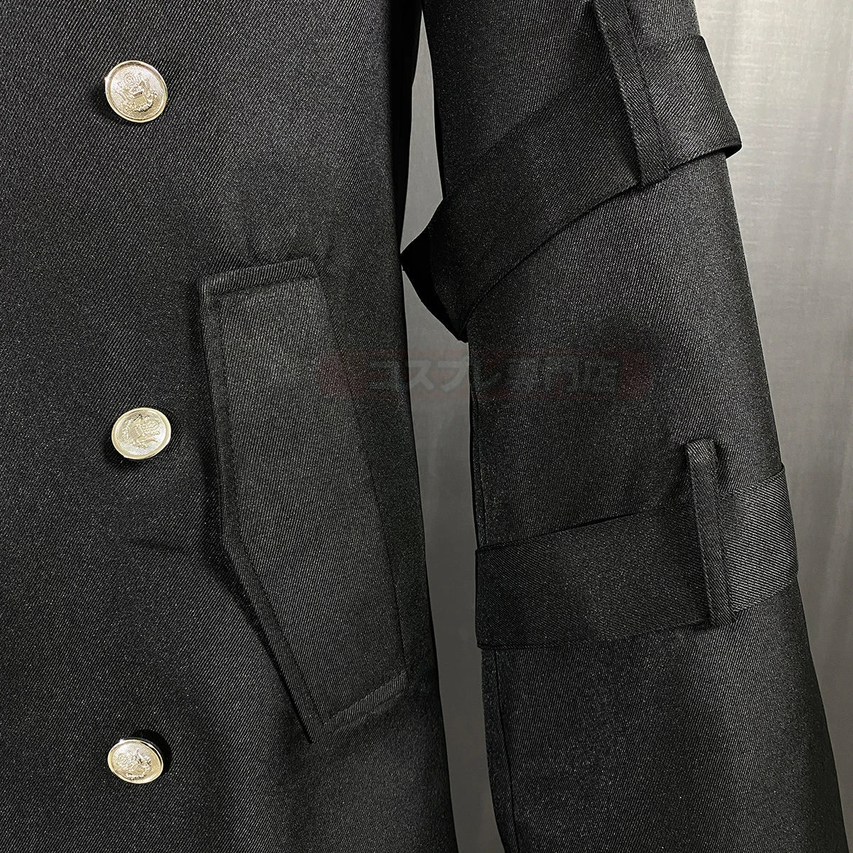 Costume Cosplay Tokyo Revengers Manteau Trench Noir Ran Haitani pour Halloween, Noël ou Vêtement Casual