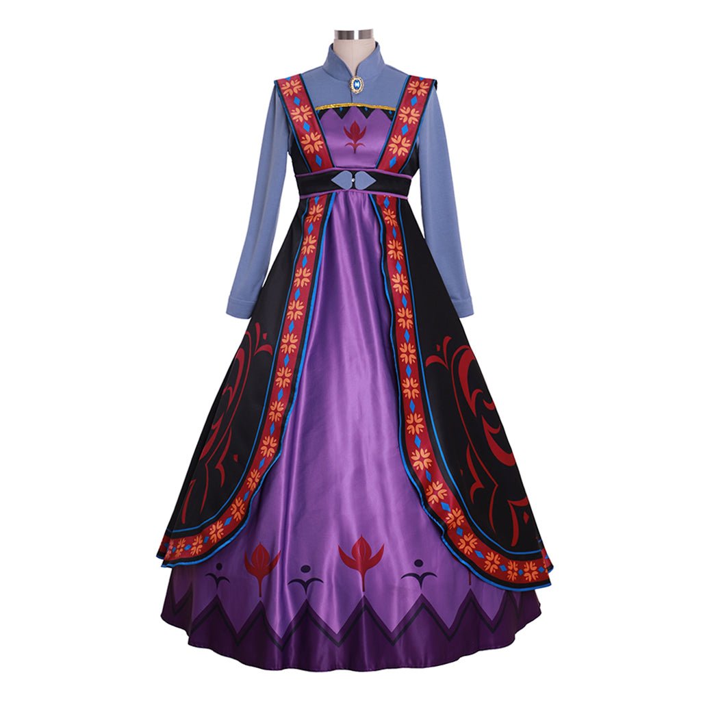 Costume Cosplay Reine Iduna Femme | Robe Disney Mère pour Cosplay