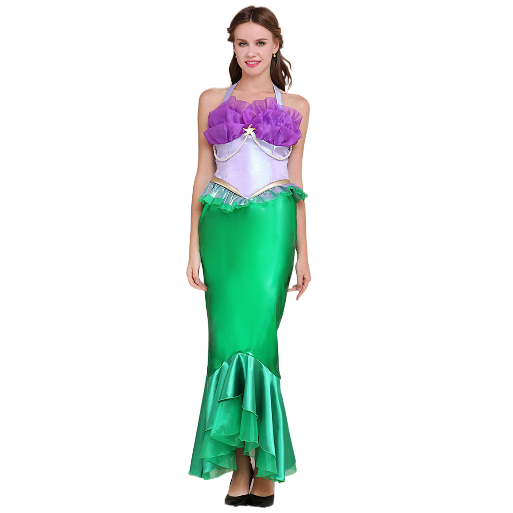 Costume Cosplay Ariel La Petite Sirène | Costume Disney Ariel pour Toutes les Versions | Série Cosplay