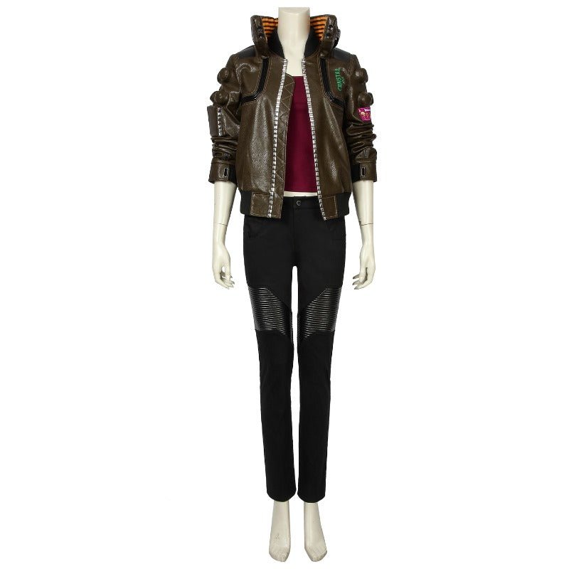 Veste Cosplay Femme Cyberpunk 2077 - Costume Futuriste pour Femmes