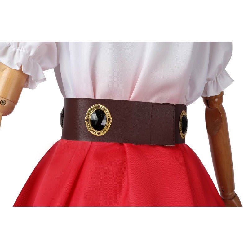 Costume Cosplay Hoshino Ai OSHI NO KO - Robe de Chanteuse Ensemble Complet avec Jupe et Coiffe