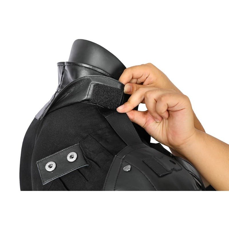 Costume Cosplay Batman Version Film en Cuir PU pour Halloween et Fêtes