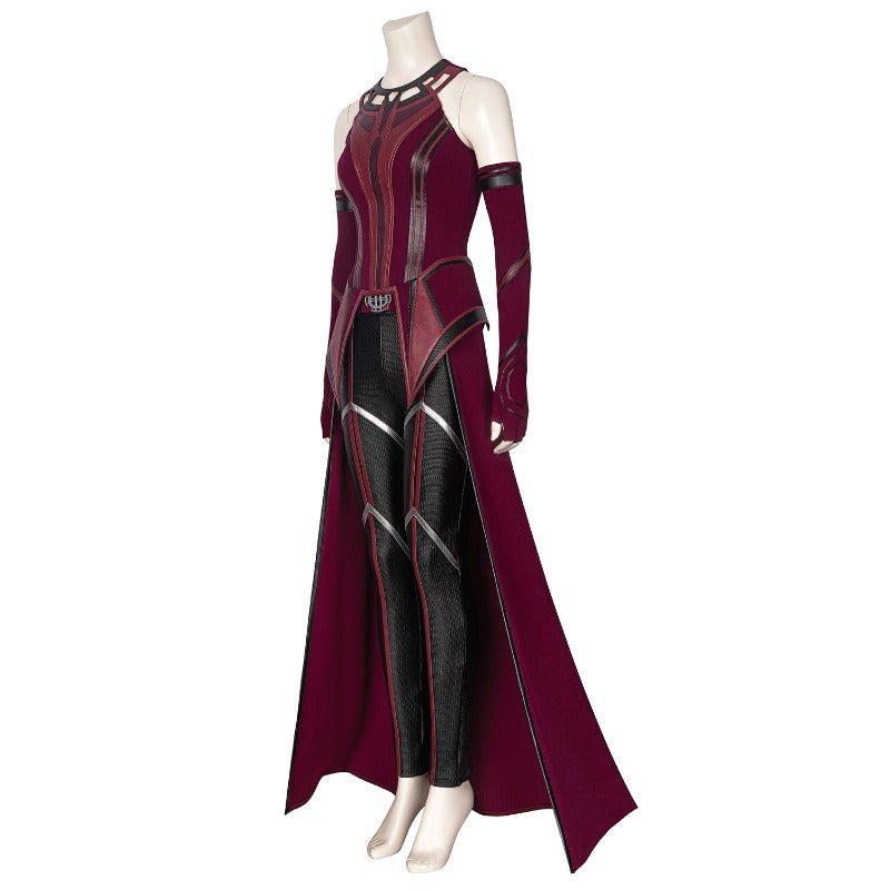 Costume Cosplay Scarlet Witch 2021 WandaVision Nouveau Costume Wanda pour Halloween