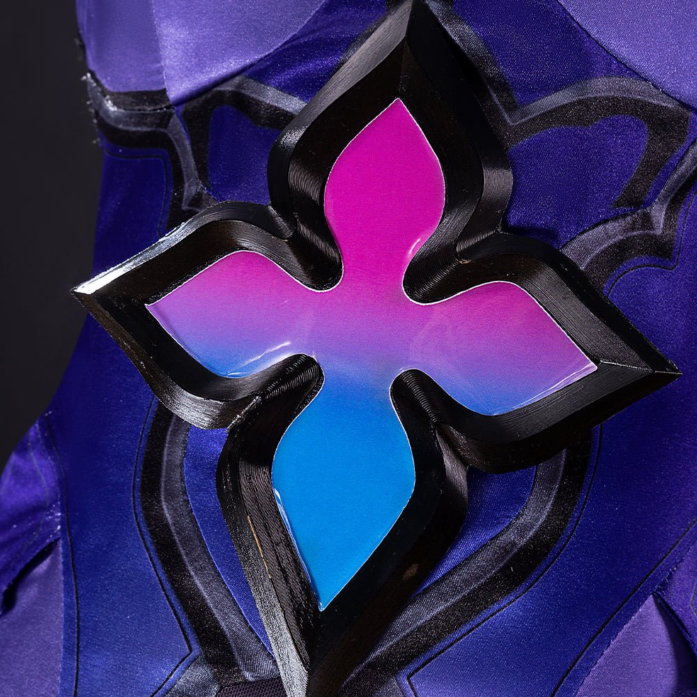 Costume Cosplay Black Swan Honkai Star Rail | Robe Violette Perruque Accessoires Jardin de la Réminiscence