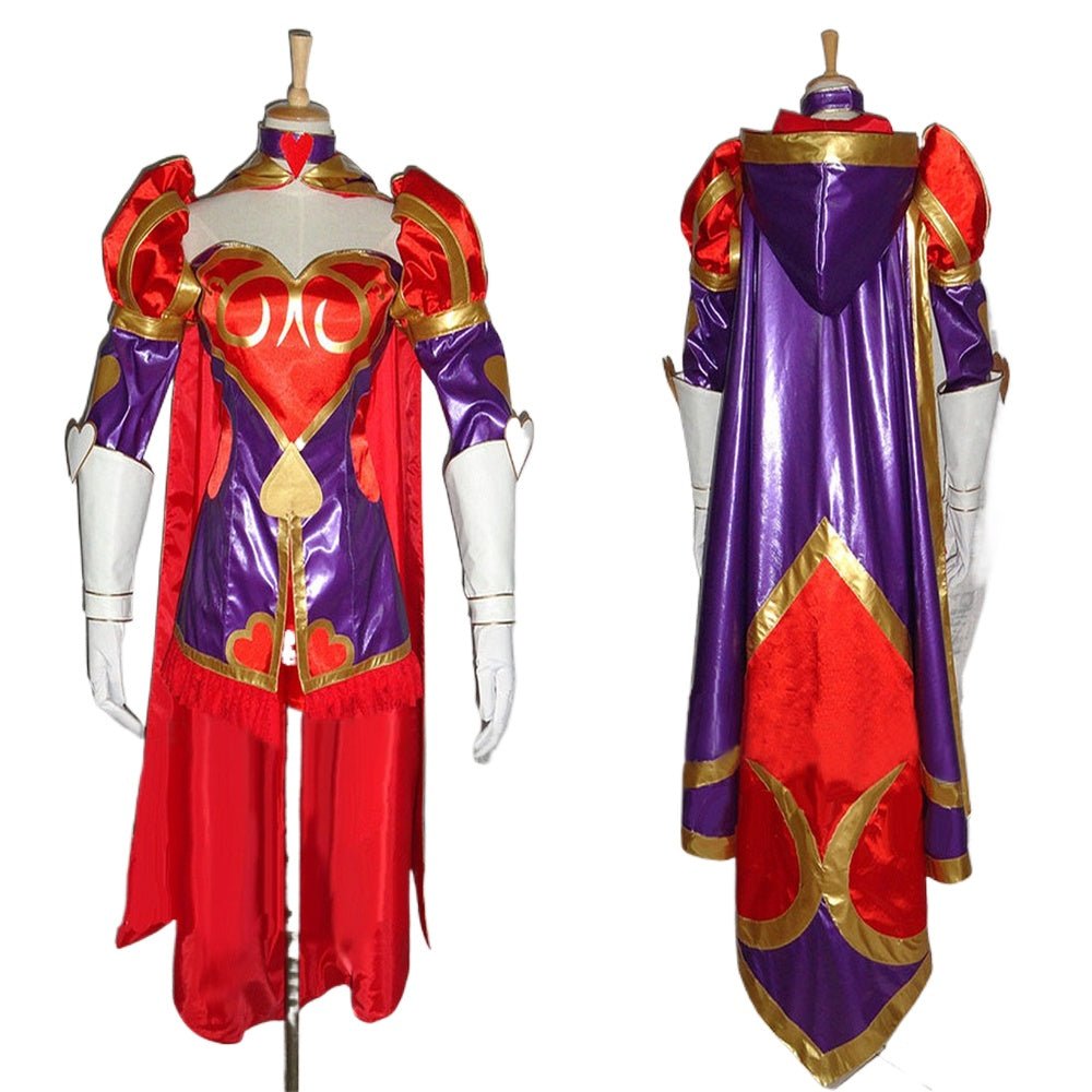 Costume Cosplay LOL Ashe pour Femmes - Robe Sexy Uniforme pour Halloween et Carnaval
