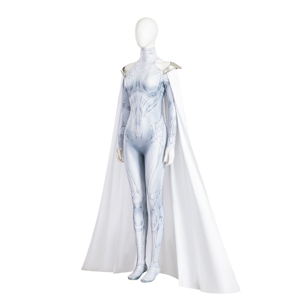 Costume Cosplay Hela Robe Magique Blanche de What If...? Saison 2 pour Halloween