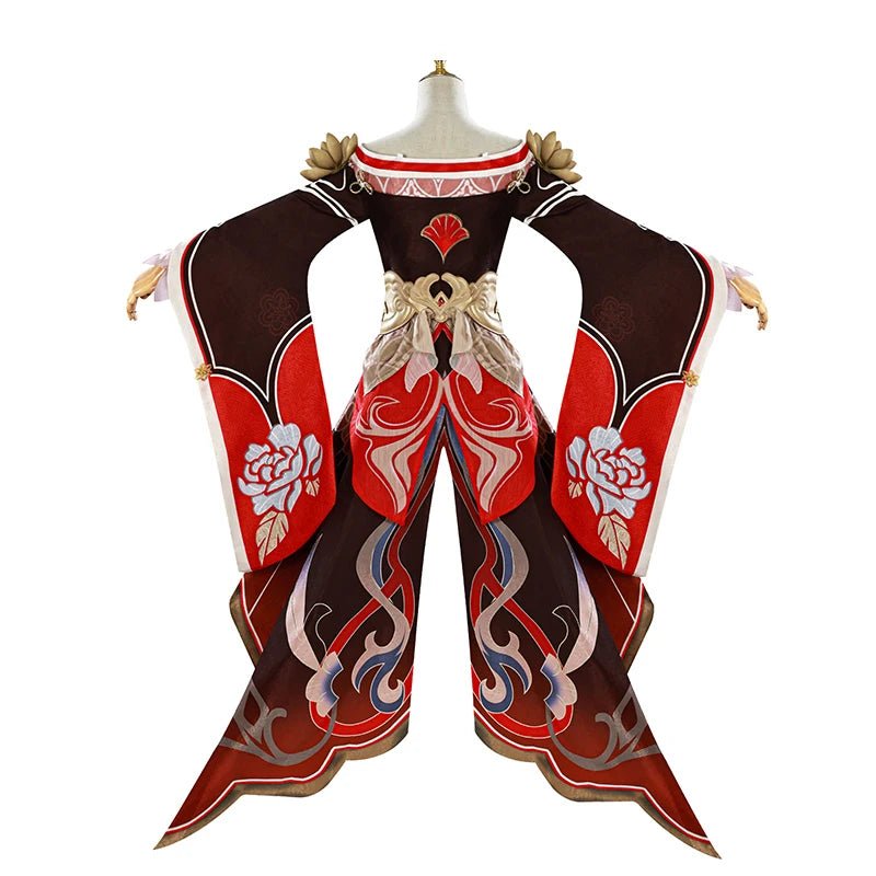 Costume Cosplay Honkai Star Rail Fugue Tingyun Style Ancien avec Queues de Renard pour Femmes