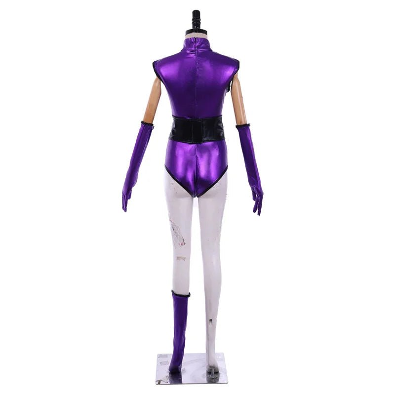Costume Cosplay Mileena - Combinaison de Combat Violette pour Femme | Tenue Cosplay Mortal Kombat