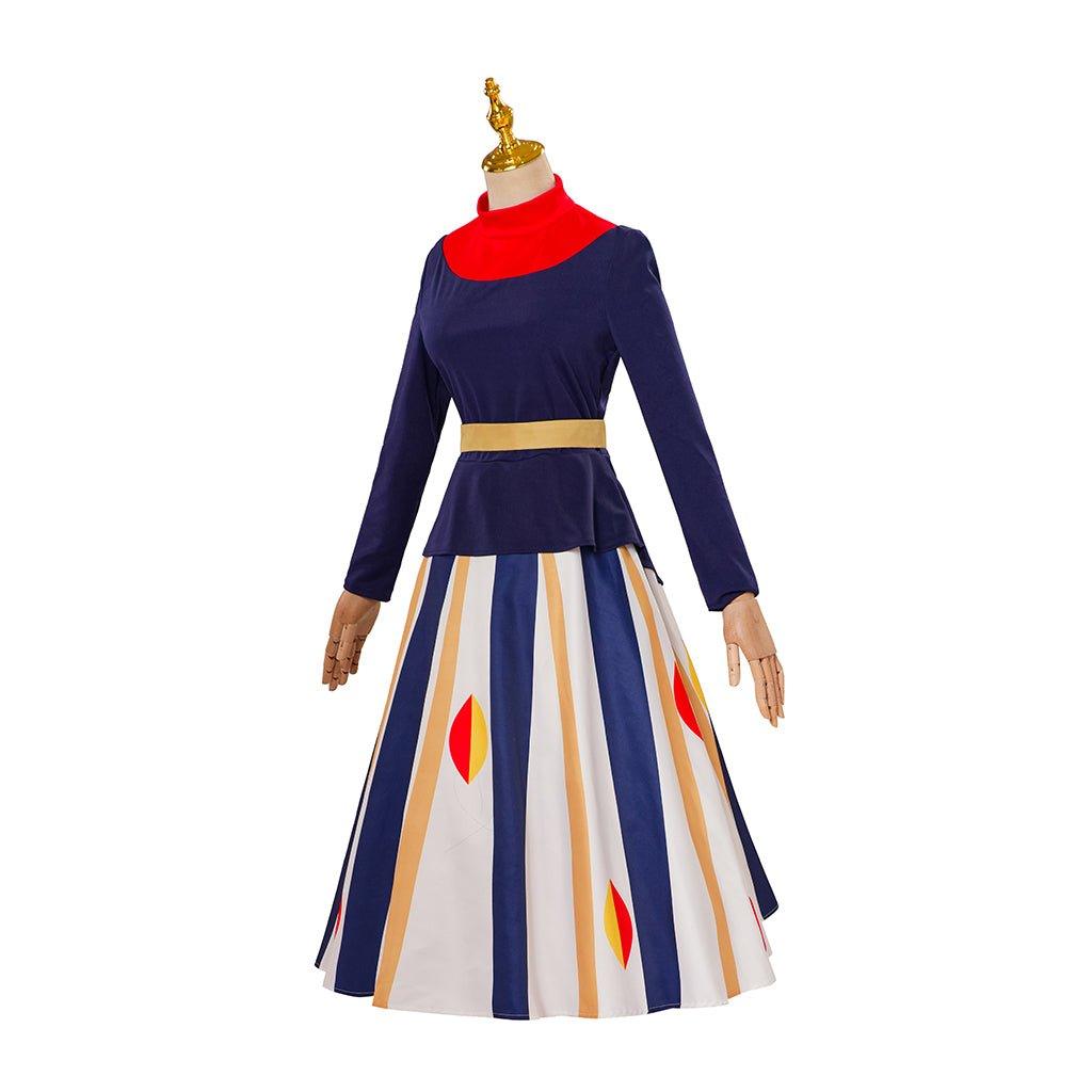 Costume Cosplay Franny Robinson pour Femmes Adultes | Haut Imprimé & Jupe Uniforme Halloween