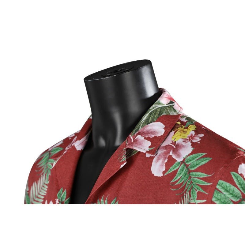 Chemise Cosplay Kasuga Ichiban - Manches Courtes Inspirée du Jeu pour Hommes