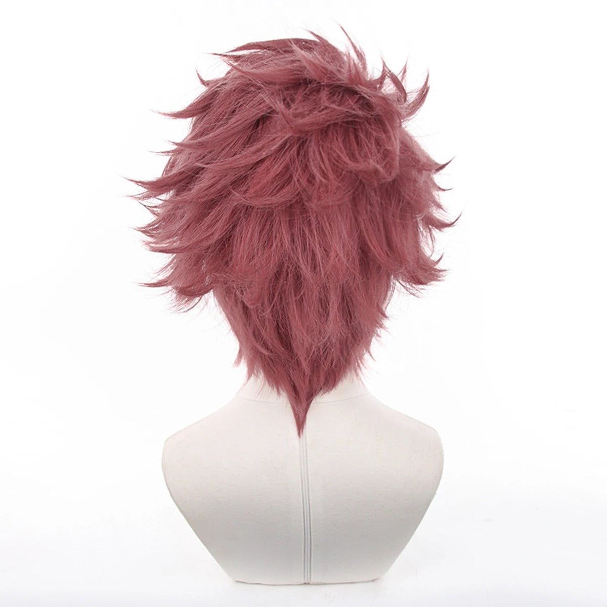 Perruque Cosplay Manga Anime Blue Lock Sae Itoshi No.10 Joueur de Football Fibre Synthétique Rose Taille Ajustable