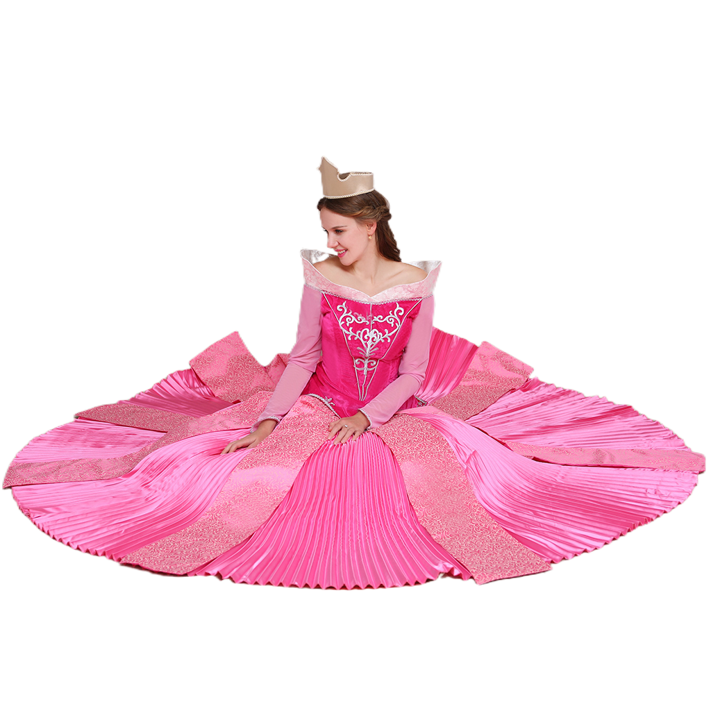 Costume Cosplay Disney La Belle au Bois Dormant | Série Aurora & Prince Philippe | Déguisements Couples Halloween