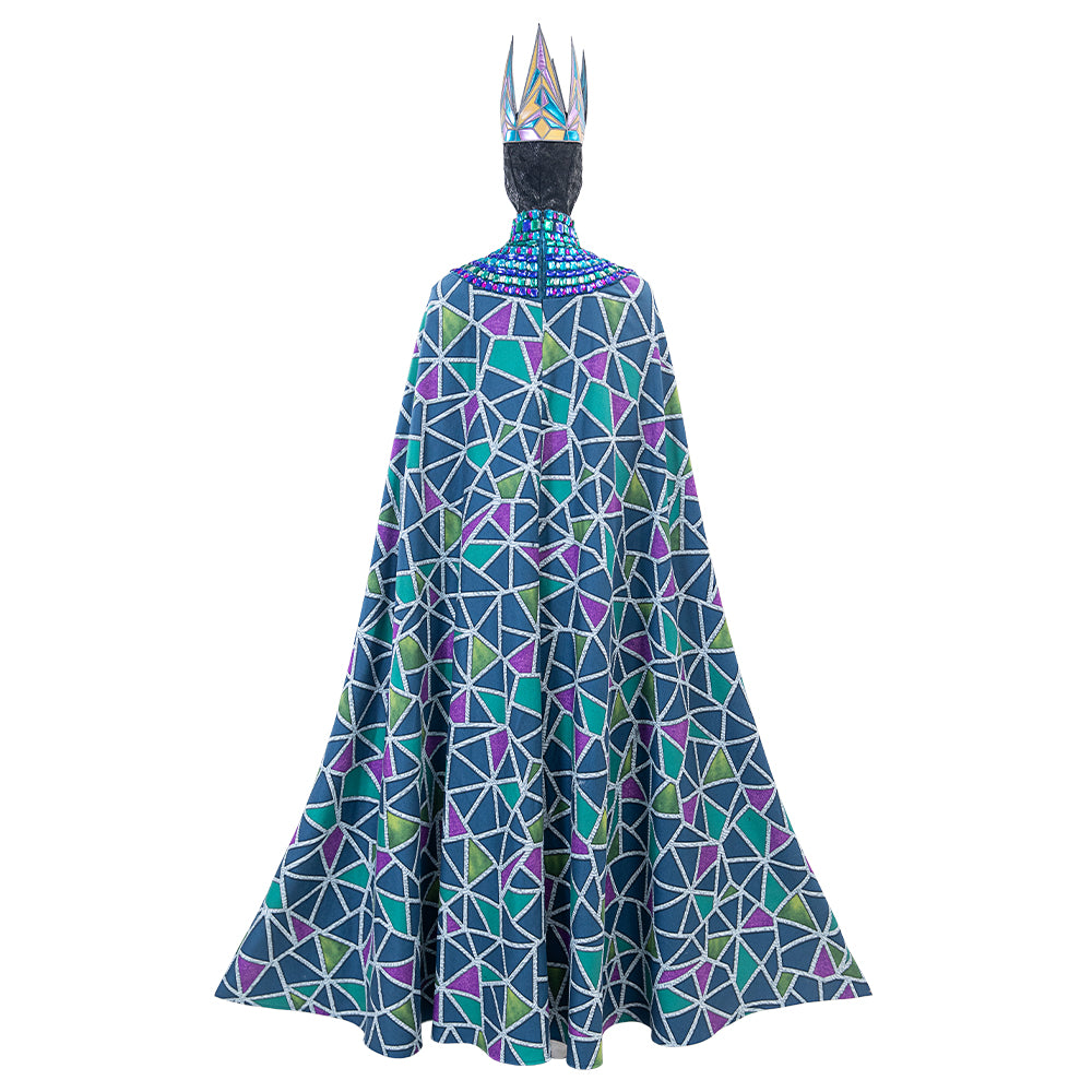 Costume Cosplay Reine Blanche Neige 2025 - Tenue Fidèle au Film