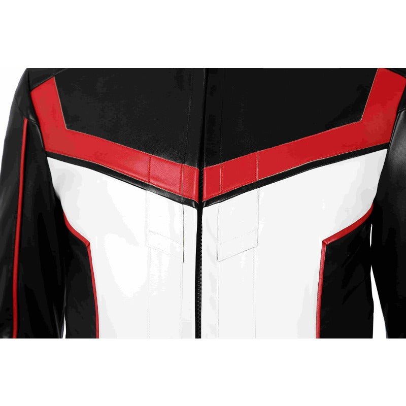 Costume Cosplay Mister Terrific Michael Holt - Combinaison en Cuir Blanc pour Halloween