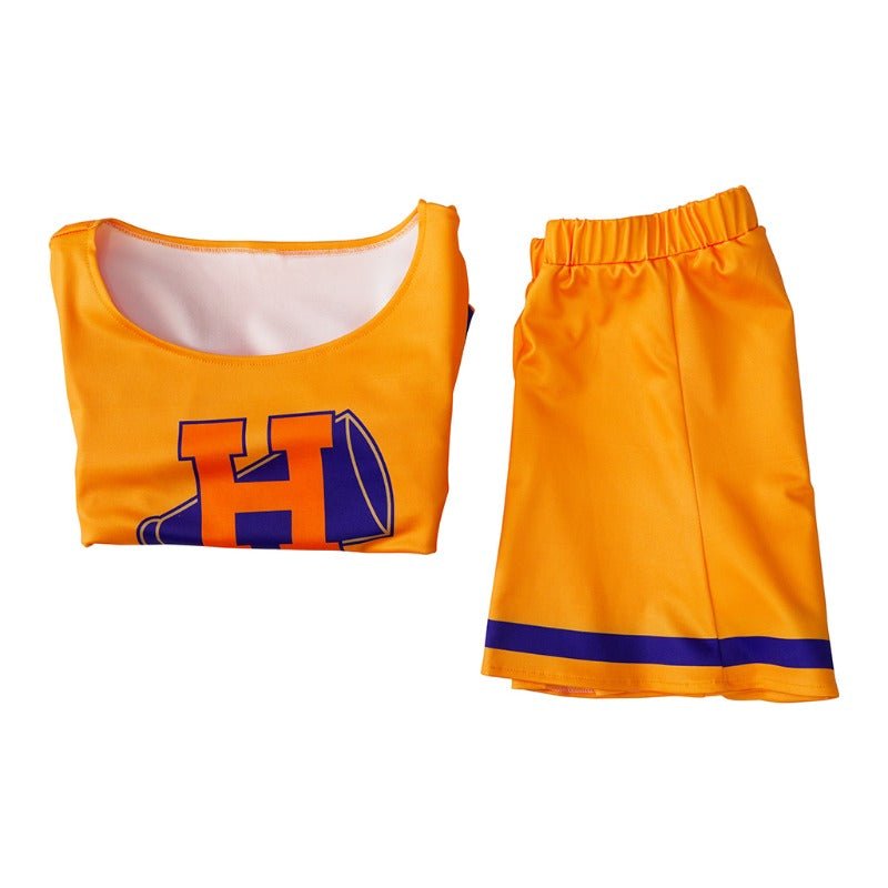 Costume de Cheerleader Buffy pour Filles Lycée - Ensemble Cheerleading Deux Pièces