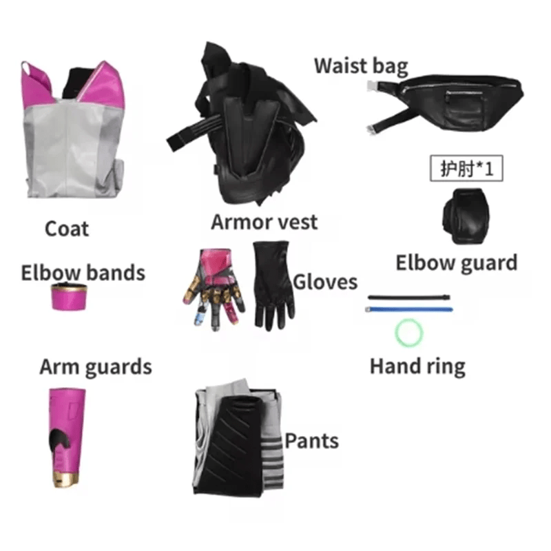 Costume Cosplay Femme Jeu Apex Alter - Nouveau Skin Esprit Maléfique - Tenue Fête Halloween Carnaval