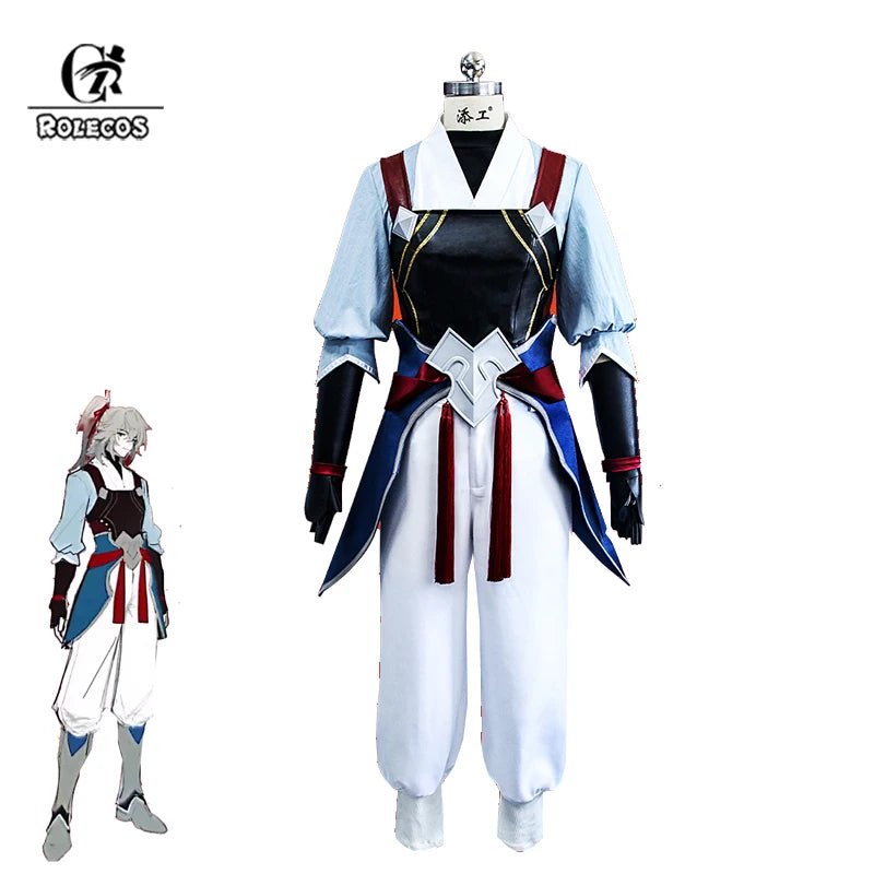 Costume Cosplay Jing Yuan Adolescent Honkai Star Rail pour Hommes Adultes Fête d'Halloween Carnaval