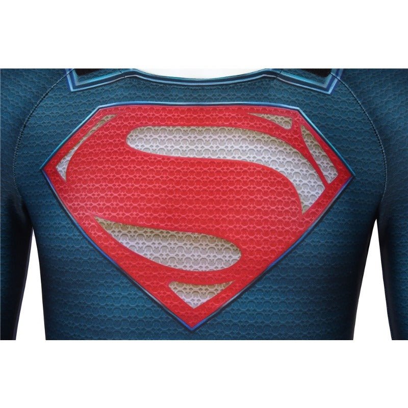 Costume Superman Cosplay Enfant - Clark Kent Homme d'Acier 3D Imprimé Main