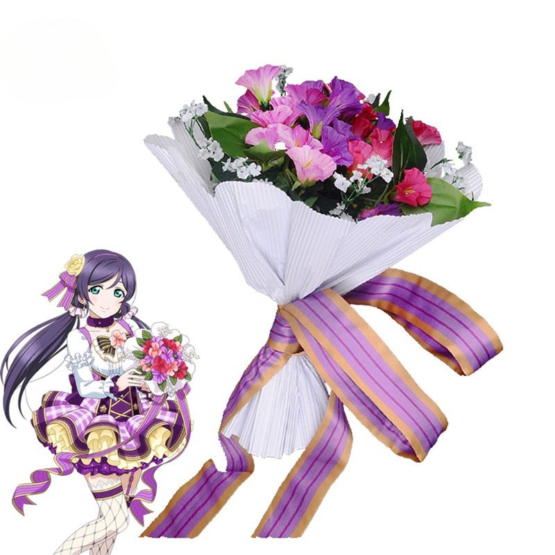 Bouquet de Fleurs Cosplay LoveLive Yazawa Nico Nozomi Tojo Eli Rin Sonoda Umi Kotori Maki
