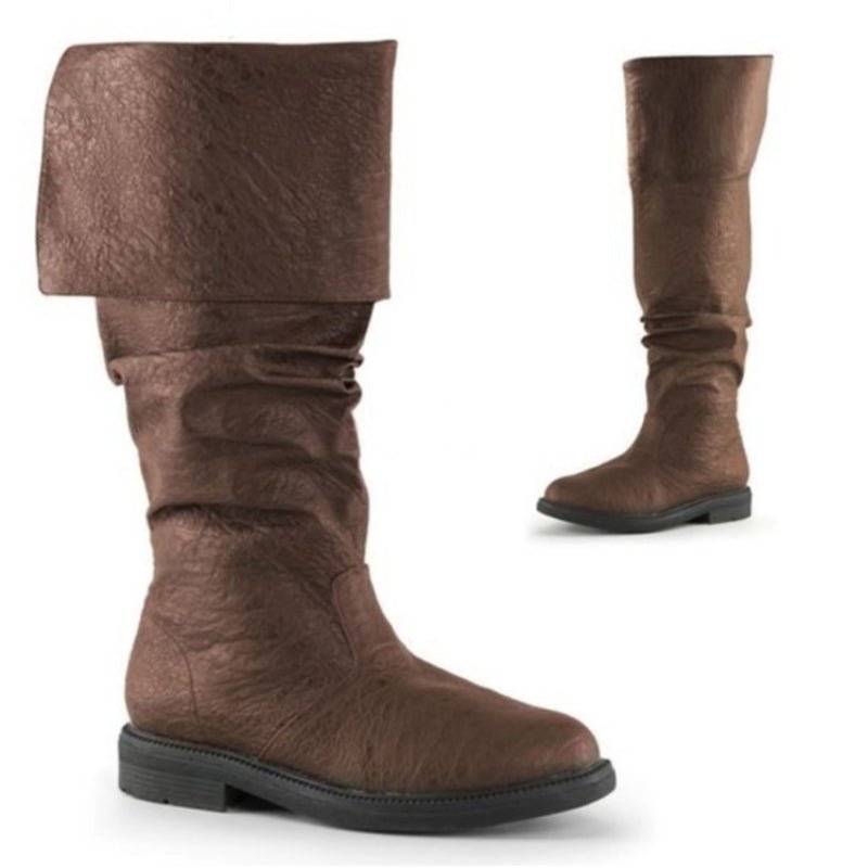 Bottes Renaissance Cosplay - Bottes Médiévales Pirate Chevalier Gothique pour Hommes et Femmes