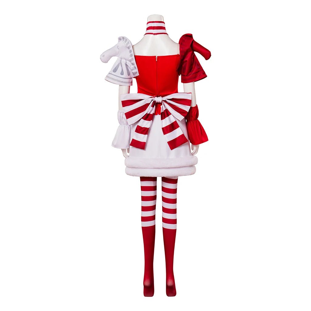 Costume Cosplay Alice Folie Retours Robe Échecs Lolita pour Fêtes d'Halloween