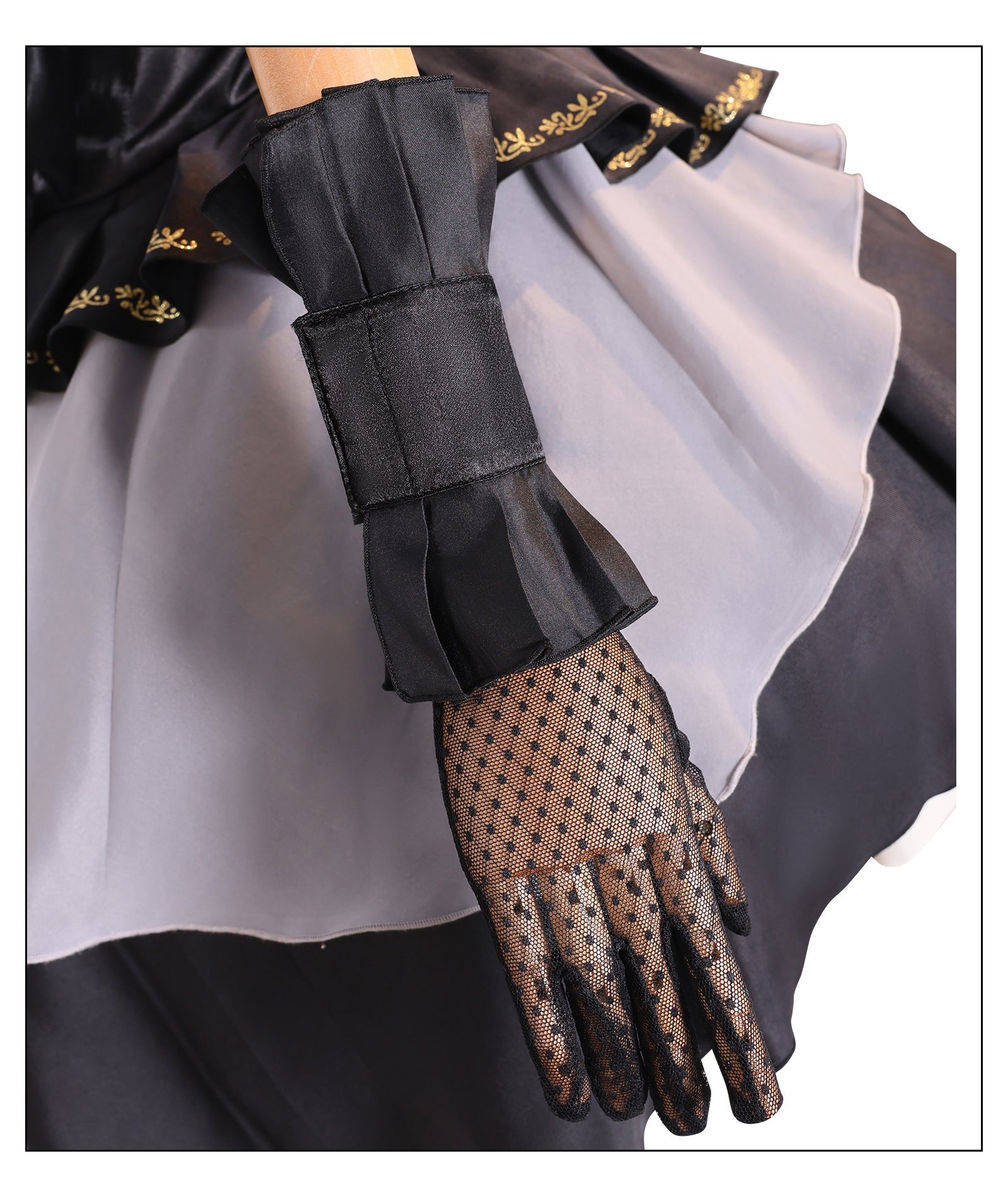 Costume Cosplay BanG Dream! Ave Mujica Sakiko Toyokawa - Style Gothique Anime Officiel