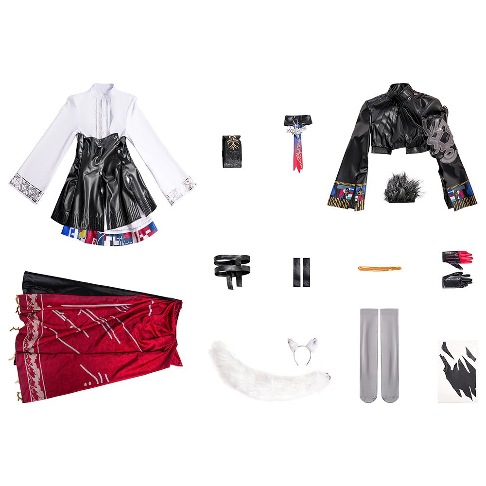 Costume Cosplay Lappland The Decadenza d'Arknights - Tenue Inspirée du Jeu pour les Fans