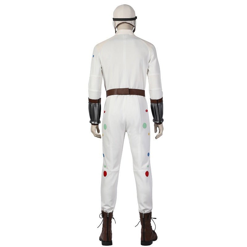 Costume Cosplay The Suicide Squad 2 Polka-Dot Man avec Chaussures pour Halloween