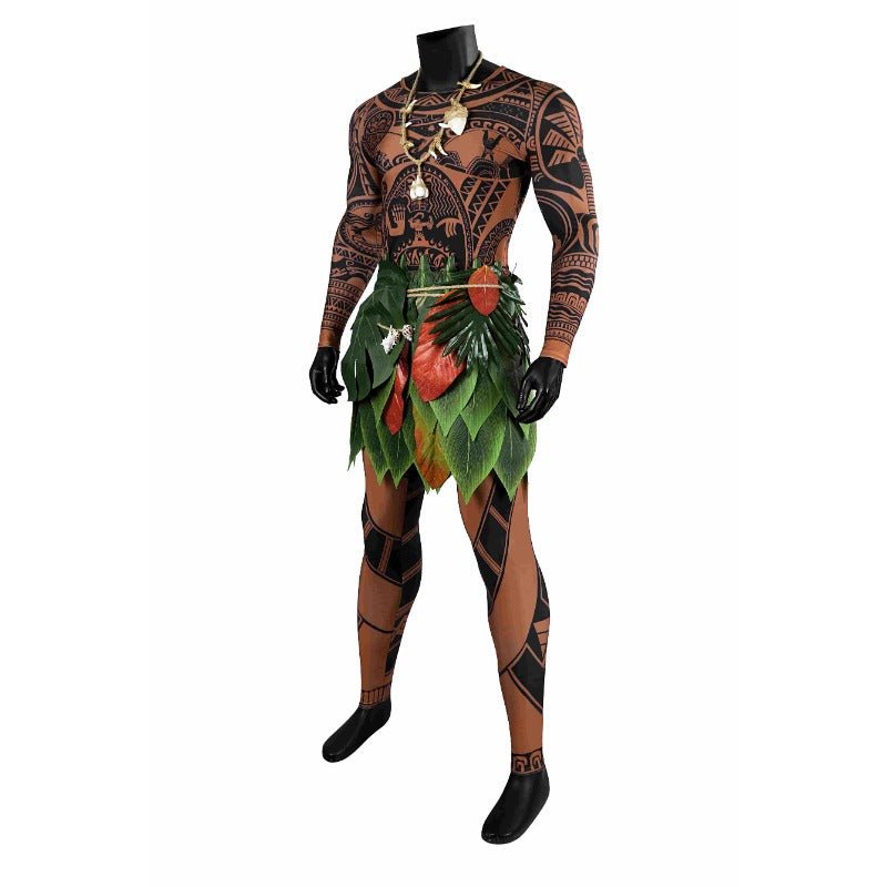 Costume Cosplay Maui de Moana pour Adultes – Idéal pour Halloween et Fêtes