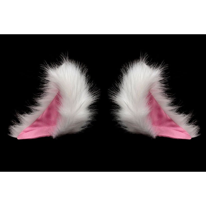 Costume Cosplay Ahri K/DA ALL OUT pour Femmes - Tenue de Renard à Neuf Queues Anime