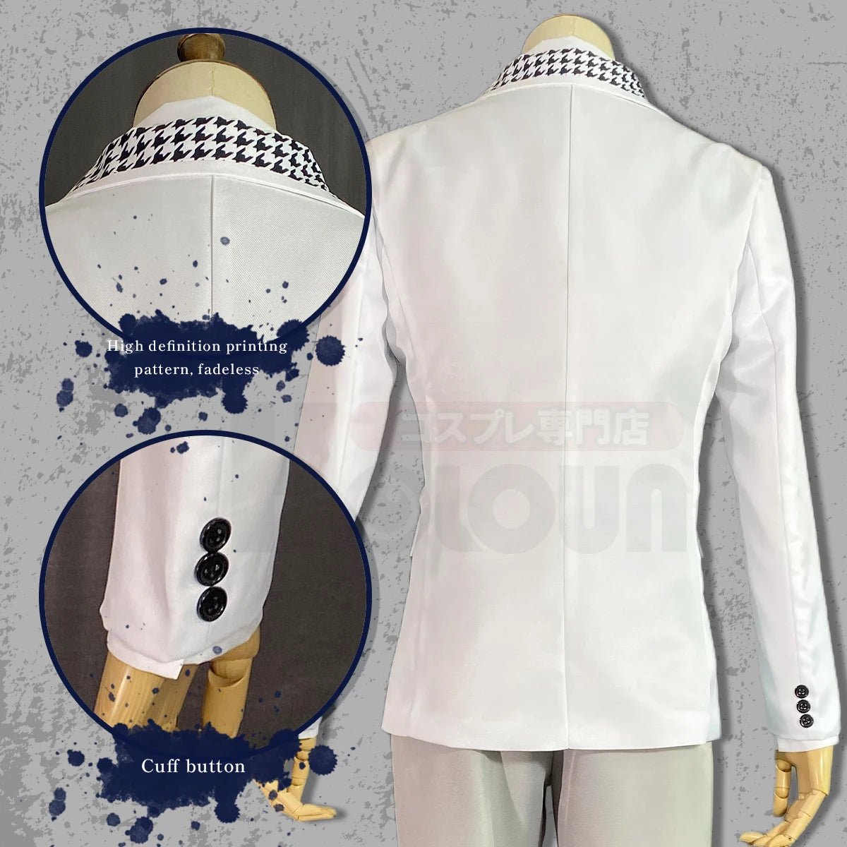 Perruque Costume Cosplay Anime Blue Lock Episode Nagi Reo Mikage DK Uniforme Scolaire Brodé Suit Rose Net Fibres Synthétiques