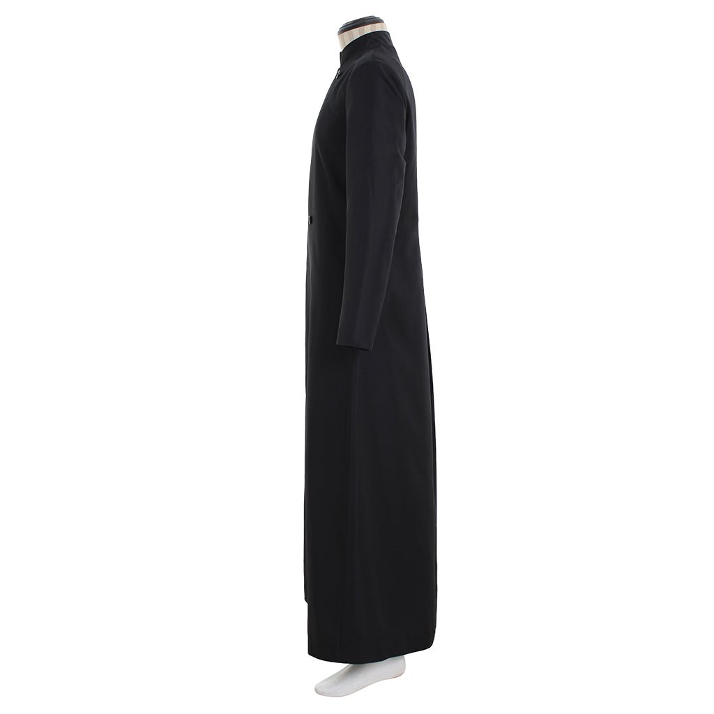 Robe de choeur à double boutonnage pour hommes - Vestment de clergé et cosplay
