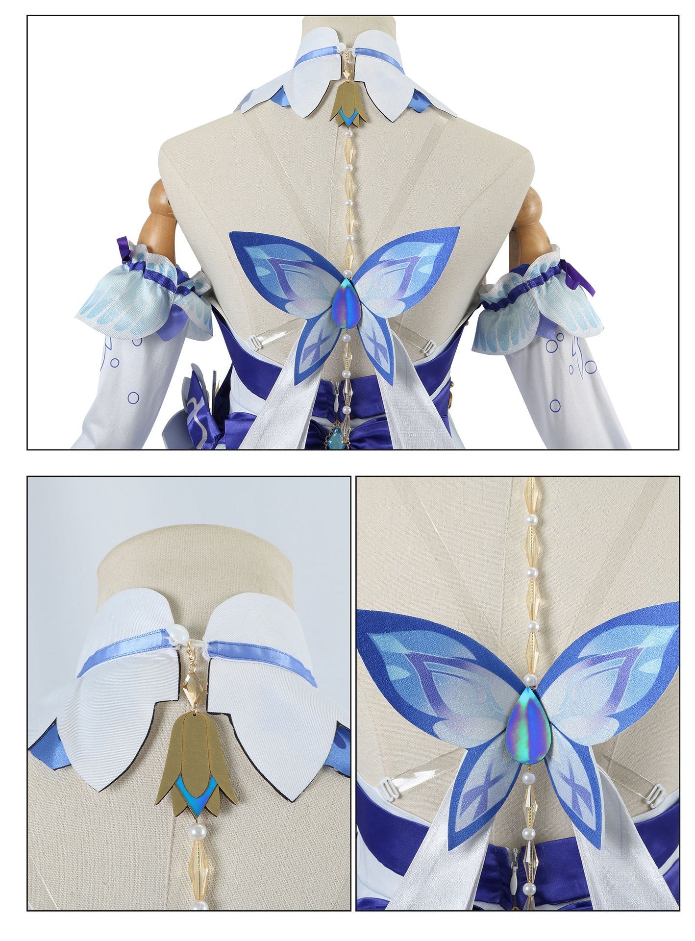 Costume Cosplay Genshin Impact Nilou – Tenue Élégante Chabon Breath