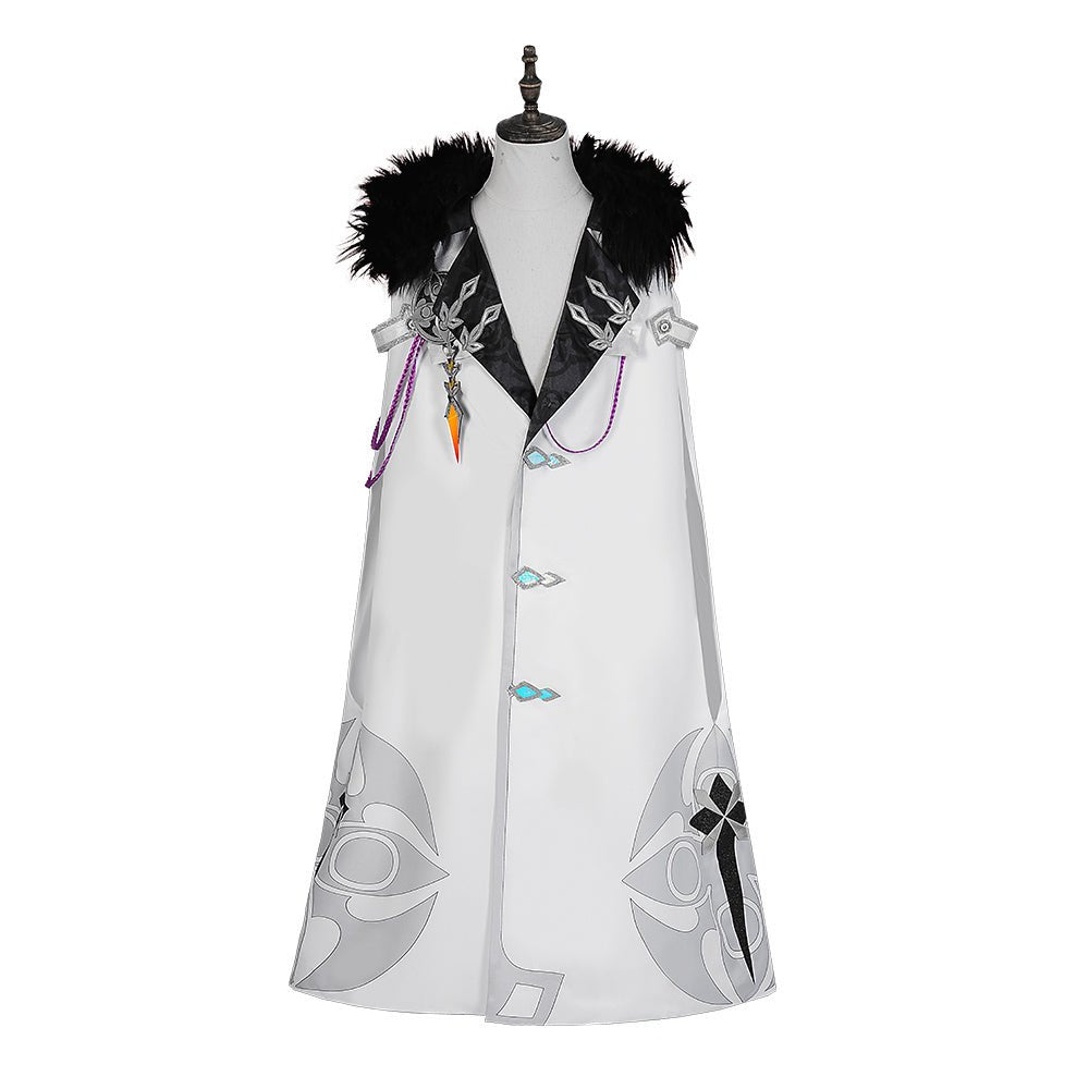 Costume Genshin Impact Cape Fatui Pierr Pantalone Tartaglia Harlequin Docteur Sandrone Columbina Regretor