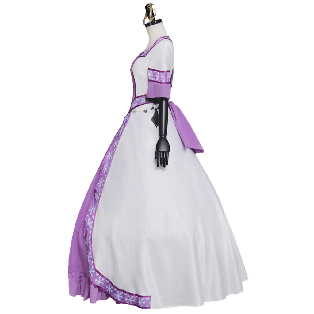 Costume Cosplay Shirayuki aux Cheveux Rouges de Neige Blanche